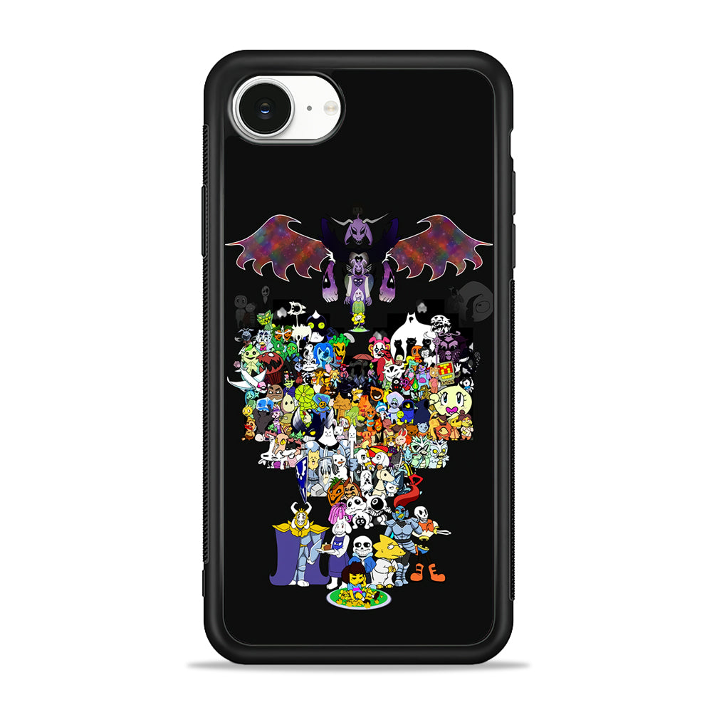 Undertale All Characters iPhone 16e Case | Protective Phone Cover
