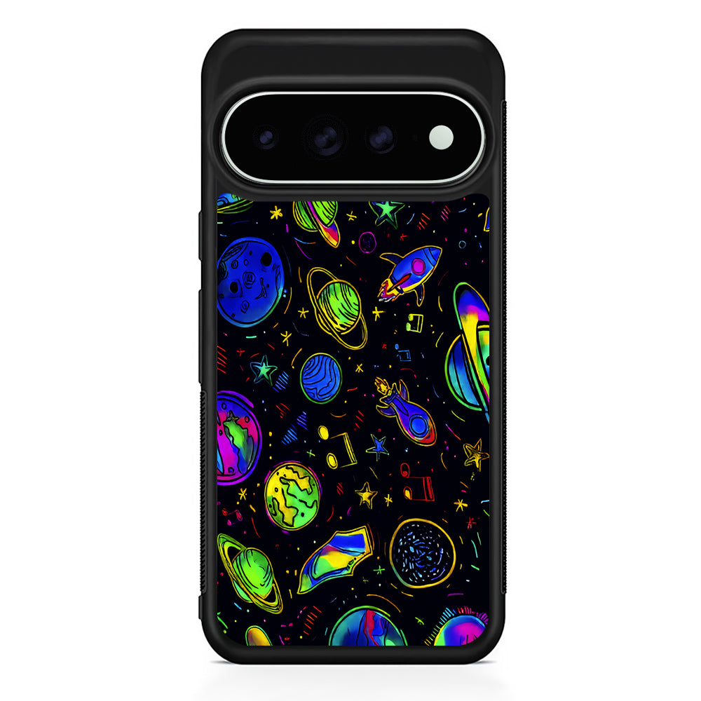 Space Planets and Spaceships Google Pixel 11 Pro XL Case - Custom Design Protective Case