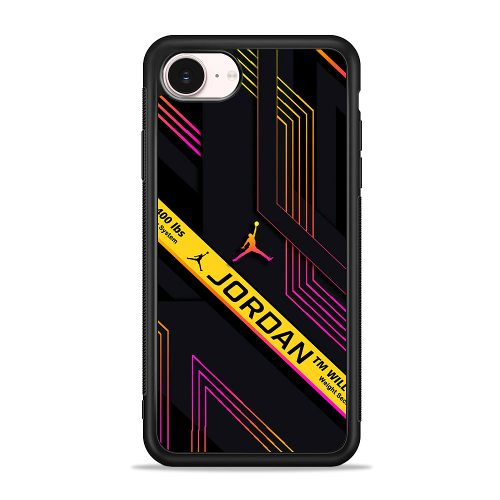Air Jordan Digital Corner iPhone 17e Case - Silicone Case