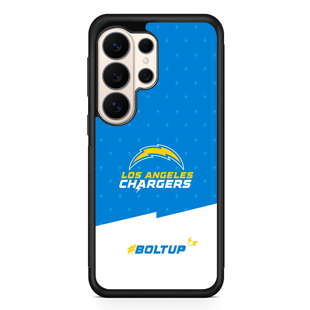NFL Los Angeles Chargers Pattern Samsung Galaxy S26 Ultra Case | Slim Protective Case for Samsung Galaxy S26 Ultra