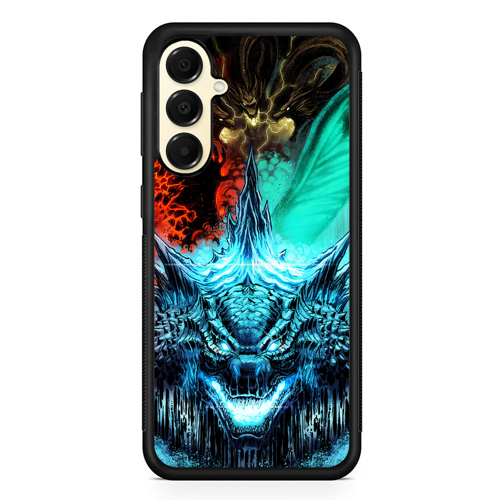 Godzilla and Kaiju Samsung Galaxy A16 Case | Slim Rubber Samsung Galaxy A16 Case