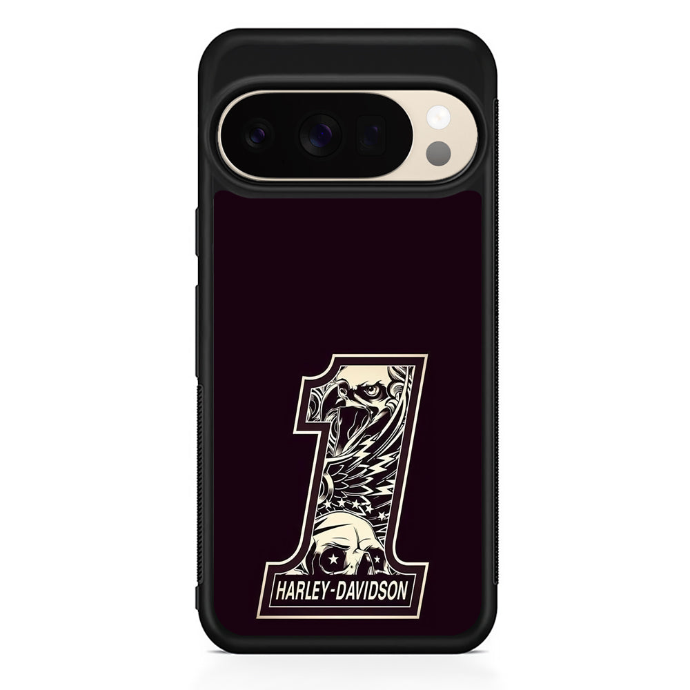 Harley Davidson Number Dark Purple Google Pixel 10 Pro XL Case | Durable Google Pixel 10 Pro XL Cover