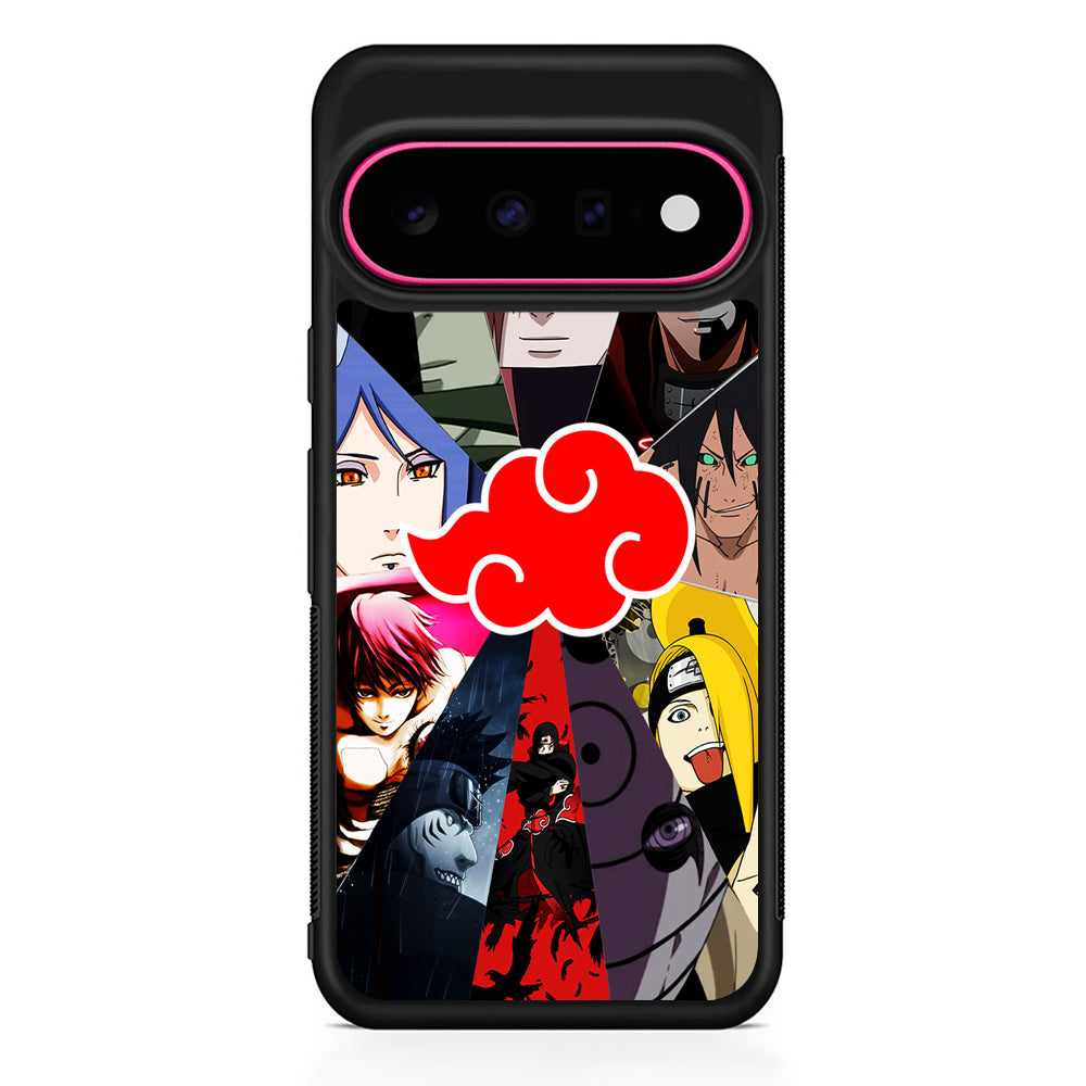 Naruto Akatsuki Clan Member Google Pixel 11 Case | Slim Shockproof Cover
