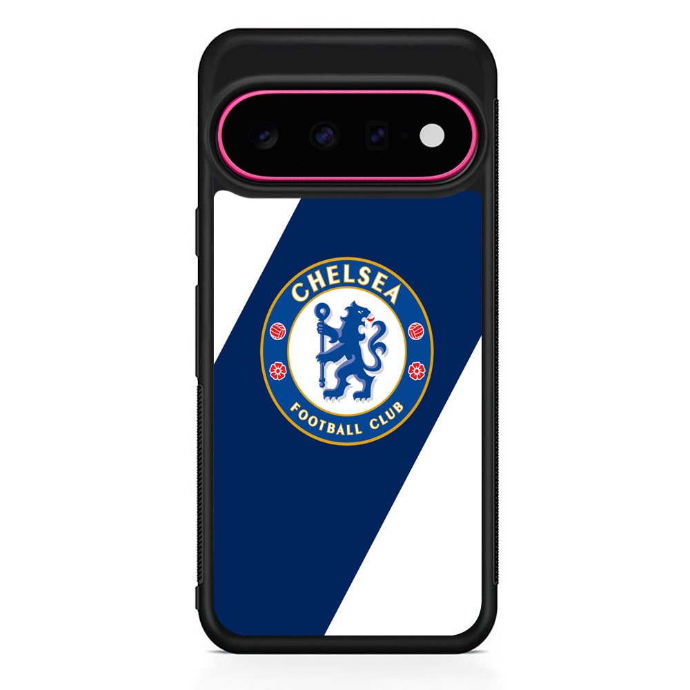 Chelsea FC Stripe Sling Logo Google Pixel 11 Case | Slim Shockproof Cover