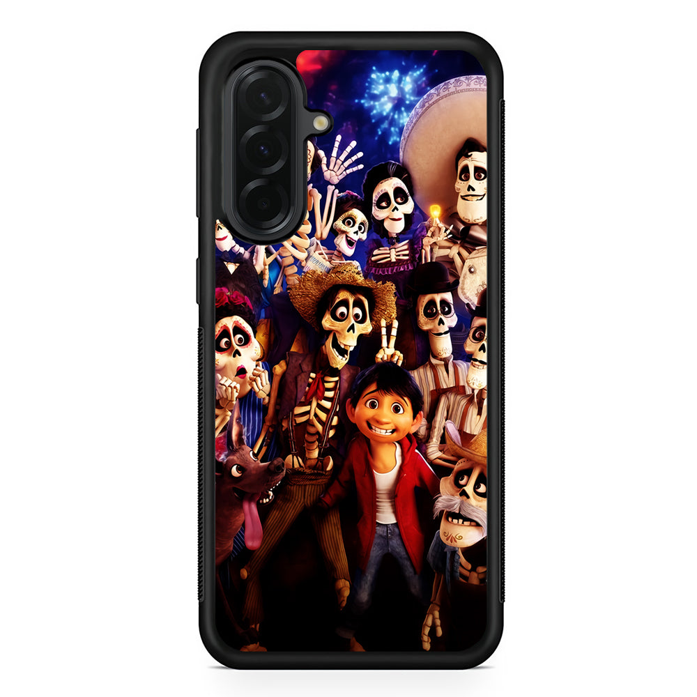 Coco Poster Family Samsung Galaxy A36 Case | Protective Rubber Cover