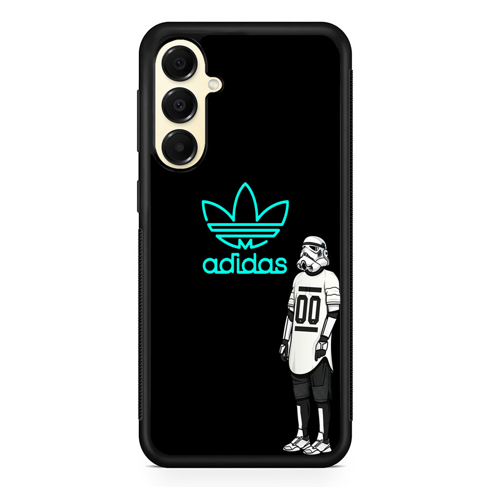 Adidas Neon Stormtrooper Samsung Galaxy A16 Case | Slim Rubber Case for Samsung Galaxy A16