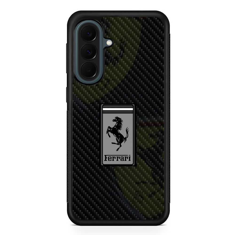 Ferrari Silvery Touch Samsung Galaxy A37 Case | Custom Samsung Galaxy A37 Protective Cover