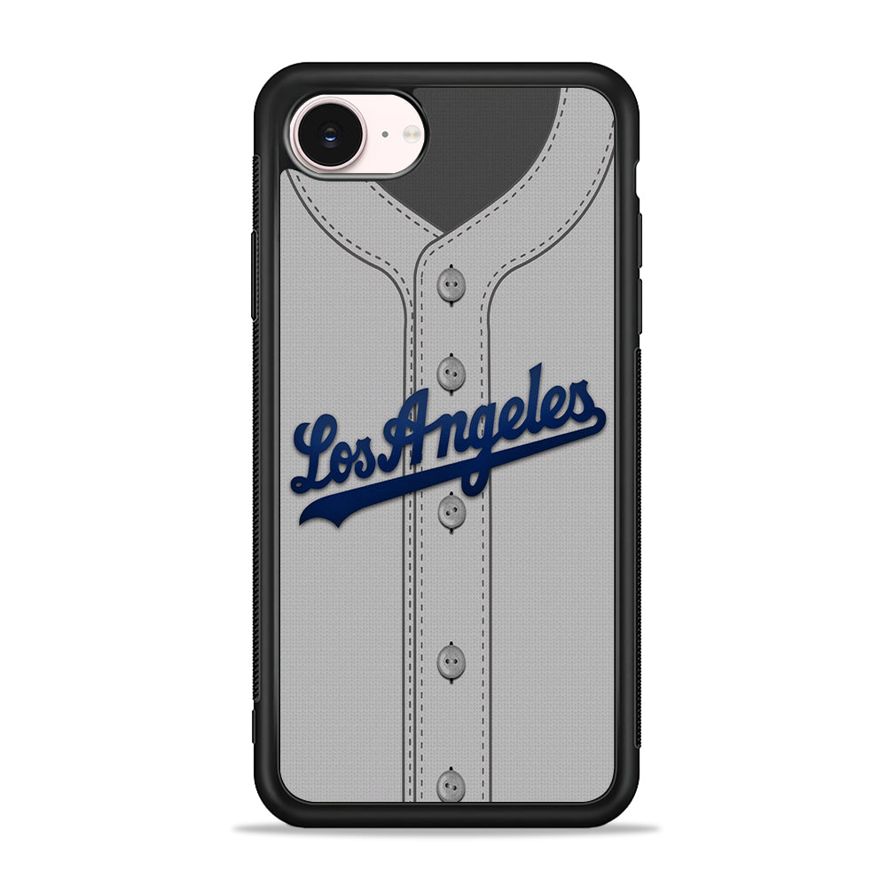 MLB Los Angeles Dodgers Jersey iPhone 17e Case - Silicone Case