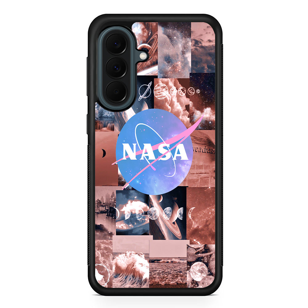 Nasa Universe Post Samsung Galaxy A37 Case | Custom Samsung Galaxy A37 Protective Cover