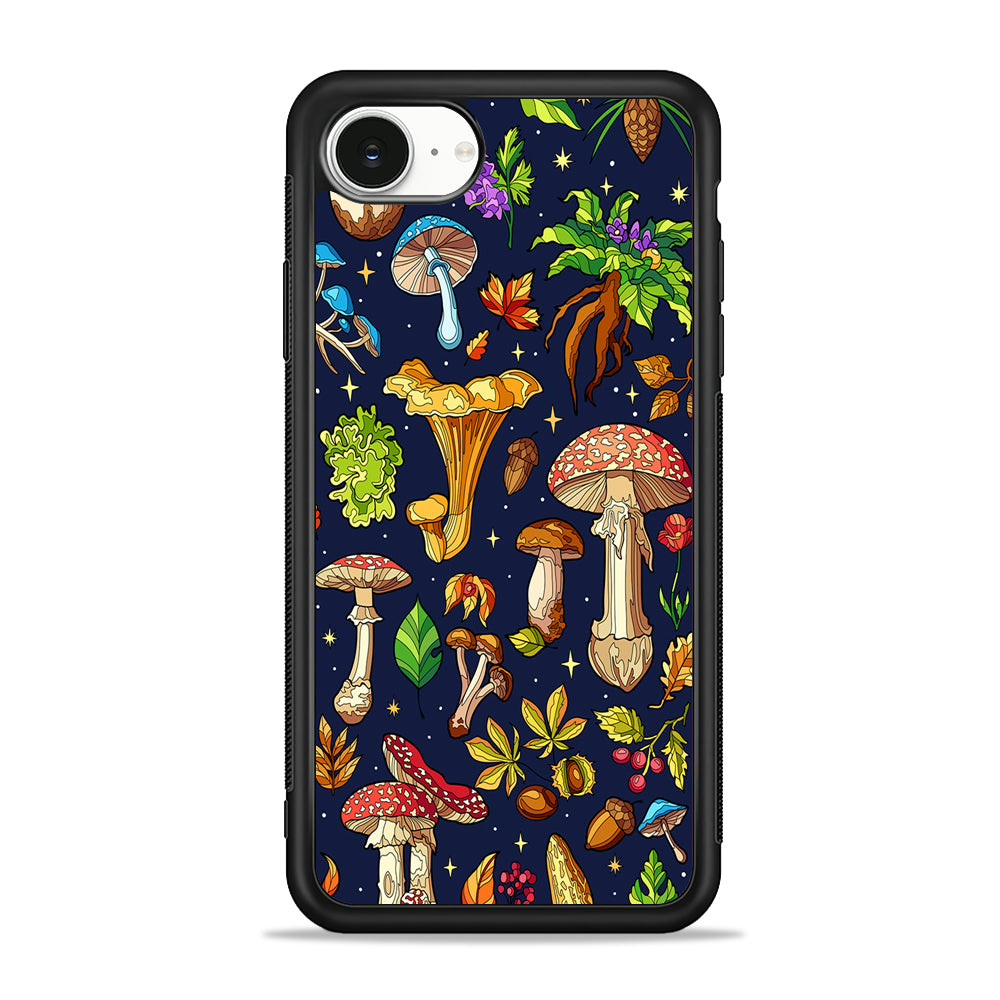 Various Mushrooms Autumn iPhone 16e Case | Protective Phone Cover