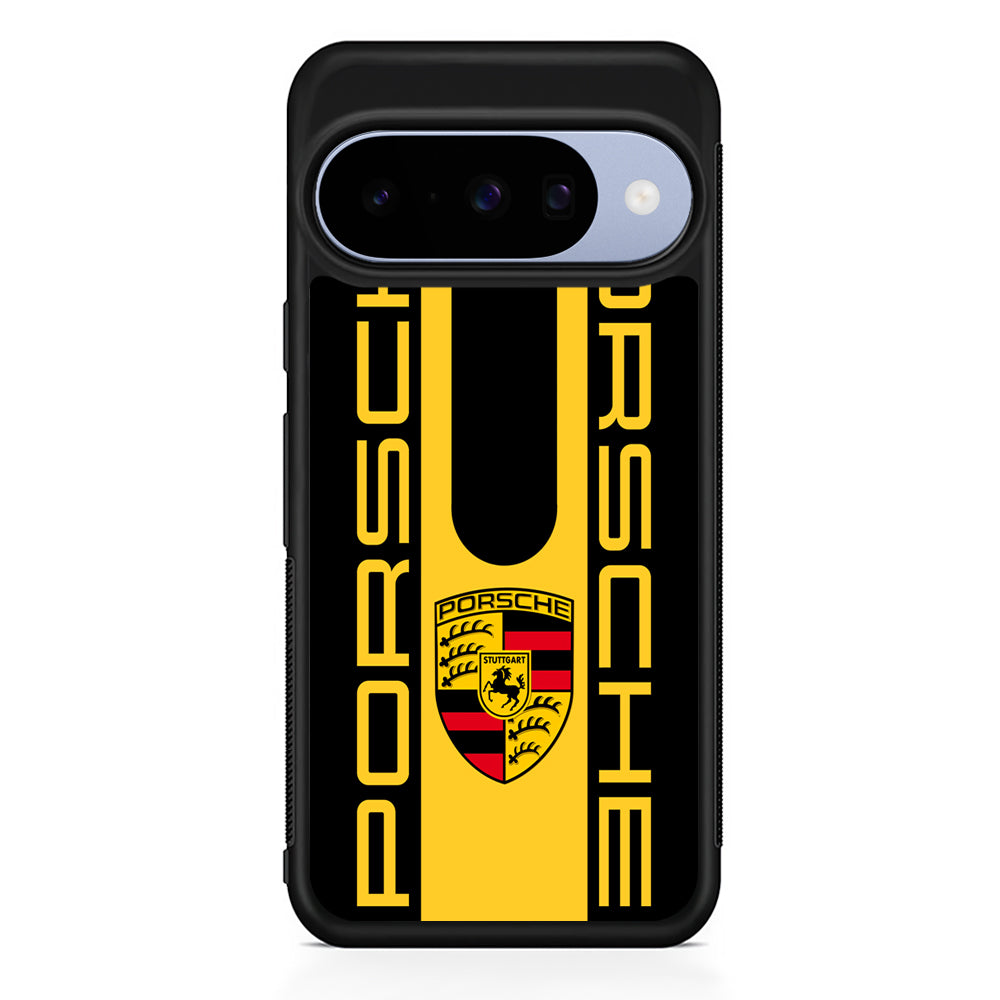 Porsche Wide Layer Google Pixel 10 Case | Google Pixel 10 Rubber Protective Case