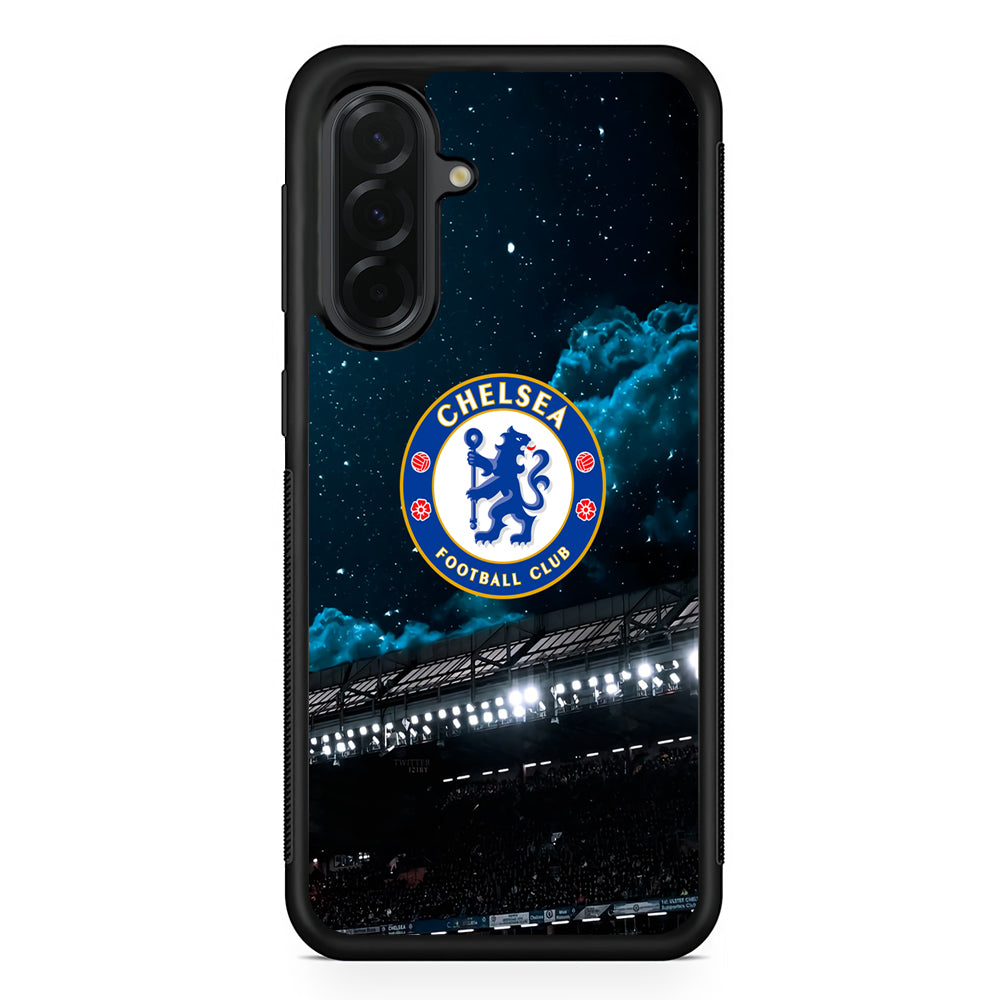 Chelsea Home Stamford Bridge Samsung Galaxy A36 Case | Protective Rubber Cover