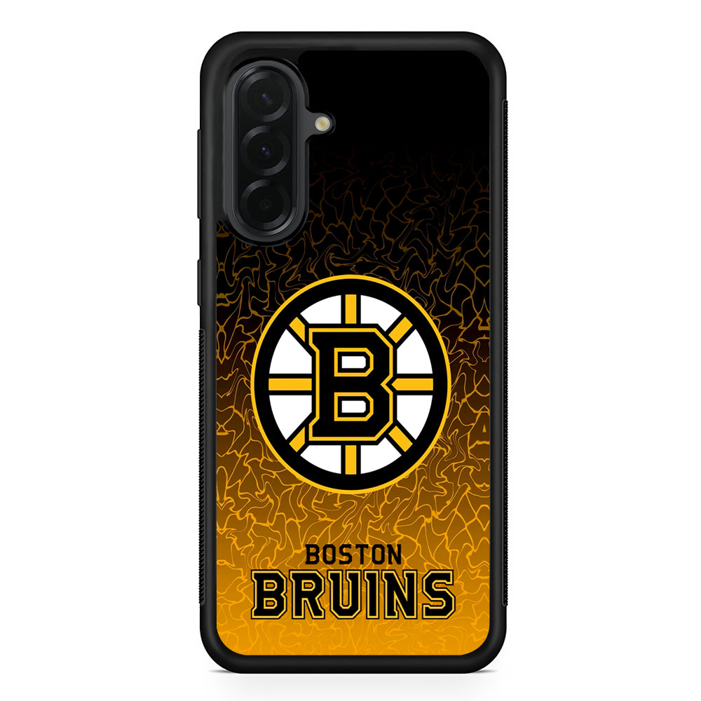 NHL Boston Bruins Team Samsung Galaxy A36 Case | Protective Rubber Cover