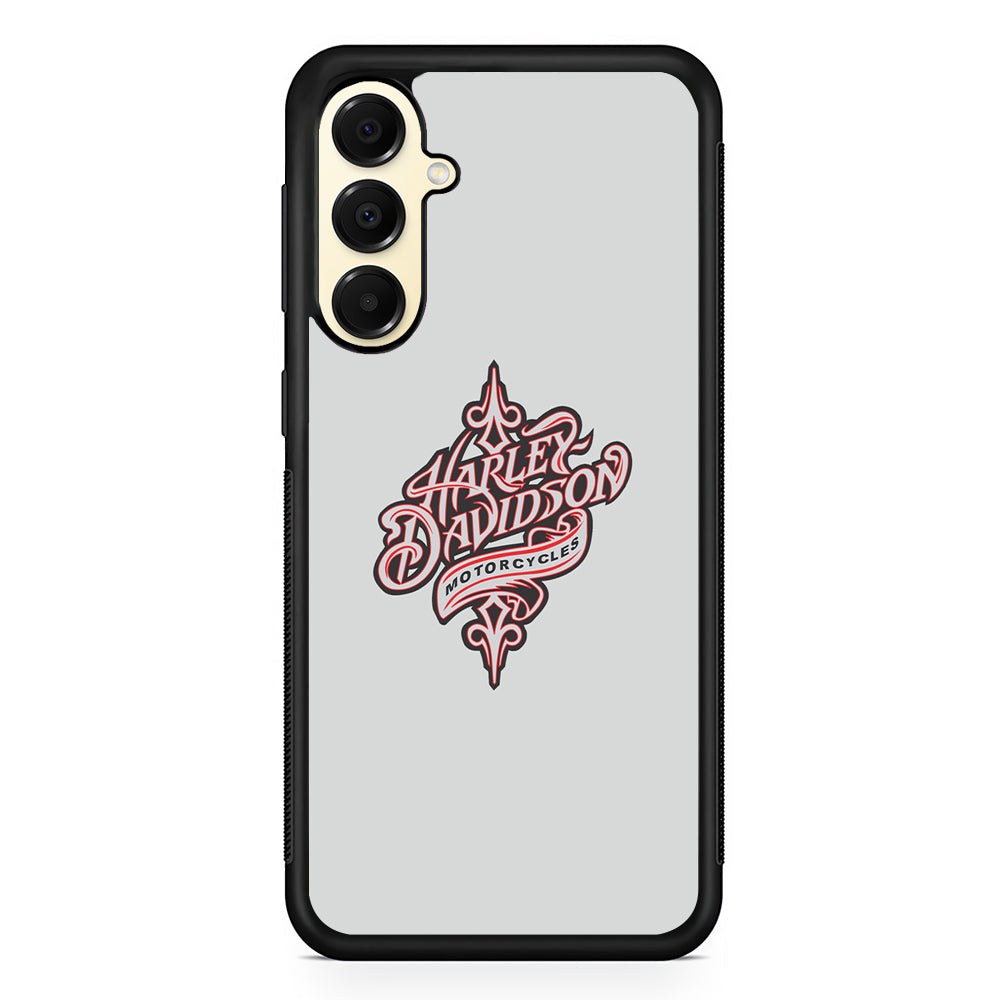 Harley Davidson Soft Grey Samsung Galaxy A16 Case | Custom Protective Samsung Galaxy A16 Case