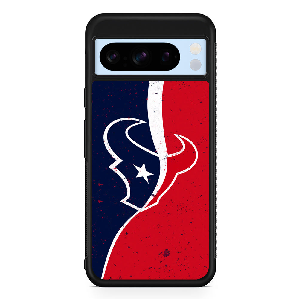 NFL Houston Texans Wall Google Pixel 8 Pro Case | Slim Rubber Case for Google Pixel 8 Pro