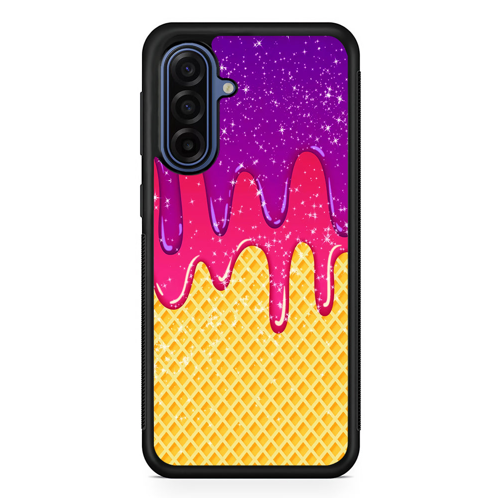 Melted Ice Cream and A Waffle Samsung Galaxy A17 Case | Slim Protective Phone Cover