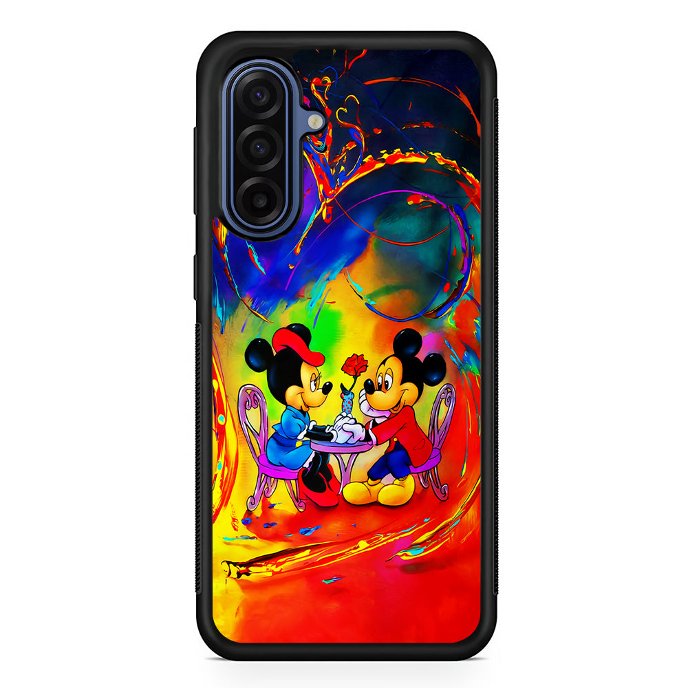 Mickey and Minnie Valentines Day Samsung Galaxy A17 Case | Slim Protective Phone Cover