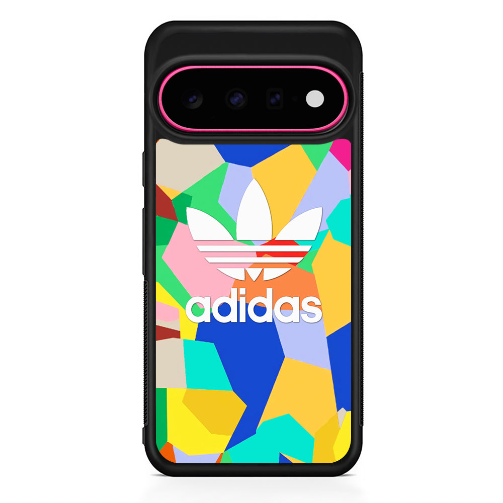 Adidas White on Canvas Google Pixel 11 Case - Stylish Protective Phone Case