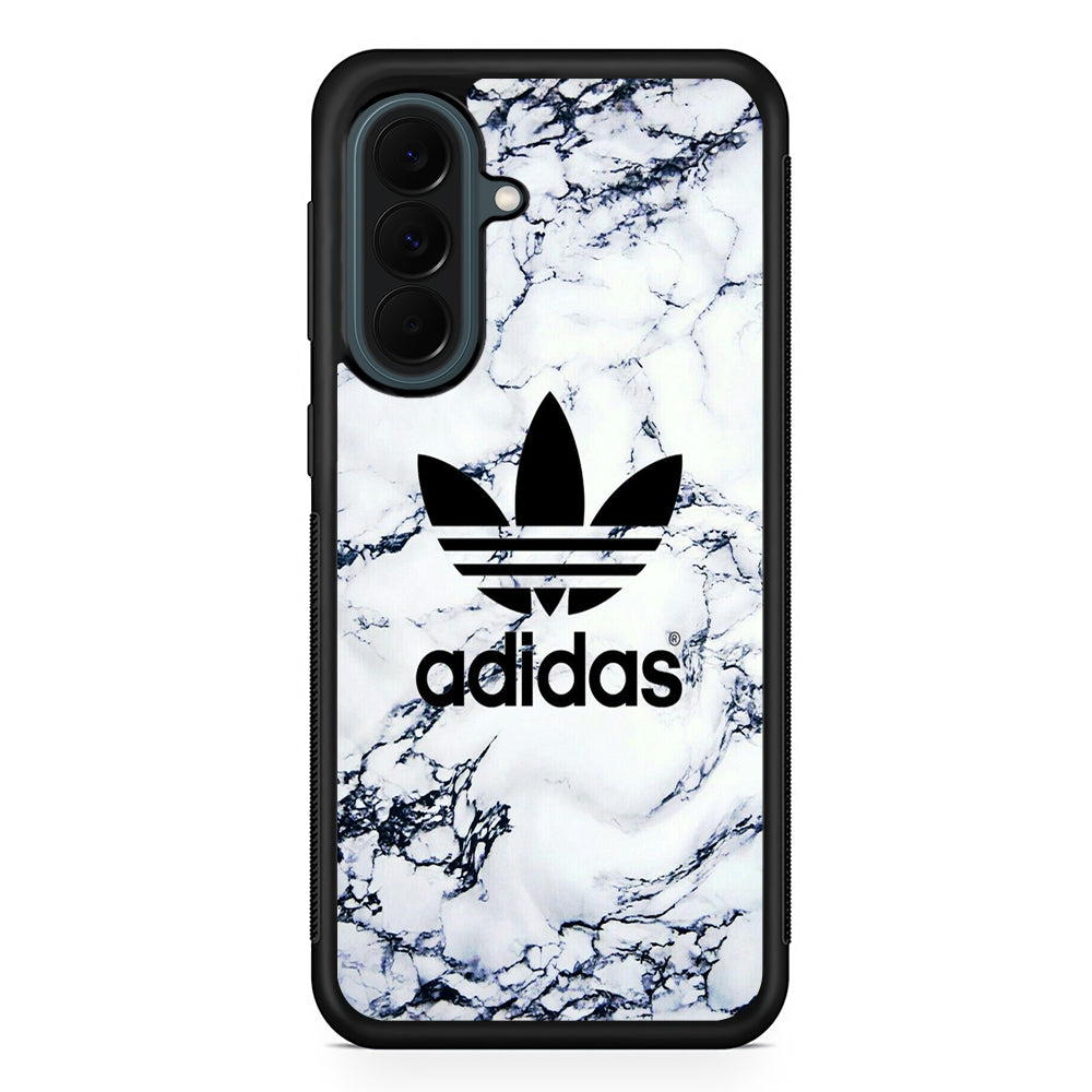 Adidas White Marble Samsung Galaxy A37 Case | Custom Samsung Galaxy A37 Protective Cover