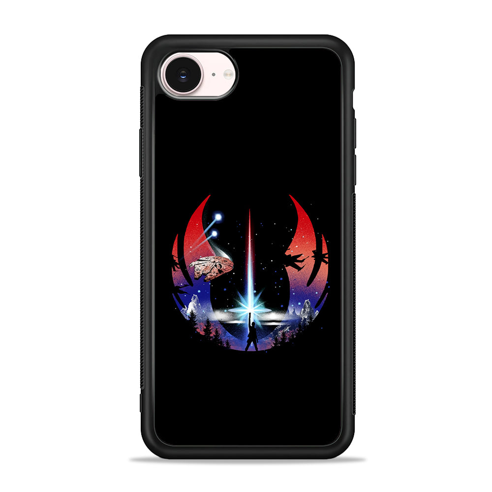 Jedi Order Logo Star Wars iPhone 17e Case - Silicone Case