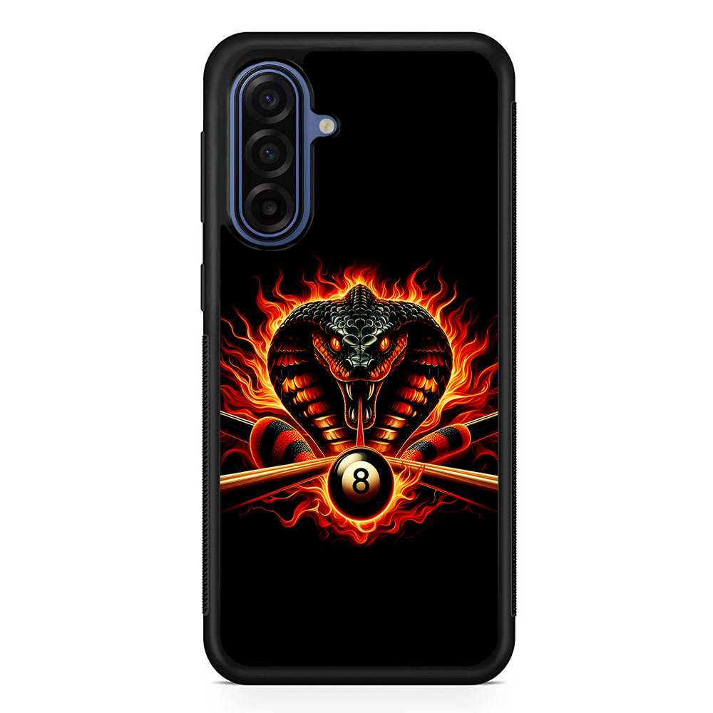 Cobra Head Ball Number 8 Samsung Galaxy A17 Case | Slim Protective Phone Cover