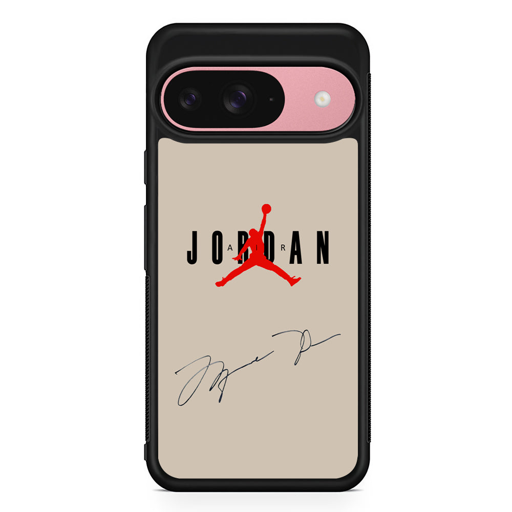Jordan Signature Google Pixel 9 Case | Google Pixel 9 Protective Rubber Case