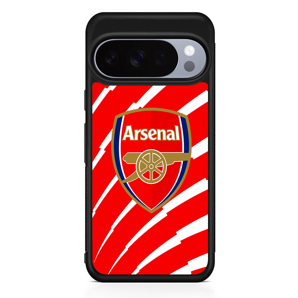 Arsenal FC Gunners Logo Google Pixel 10 Pro Case | Google Pixel 10 Rubber Protective Case