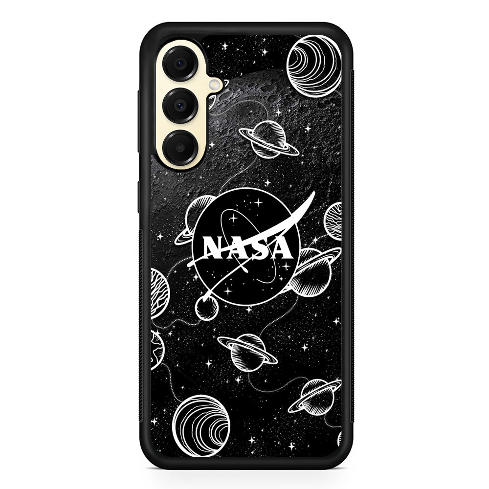 Nasa Shadow of The Moon Samsung Galaxy A16 Case | Slim Rubber Case for Samsung Galaxy A16