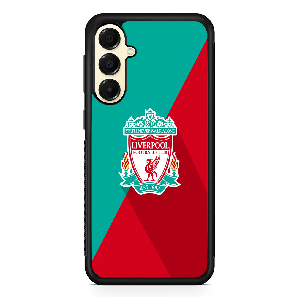 Liverpool FC Green Red Samsung Galaxy A16 Case | Slim Rubber Samsung Galaxy A16 Case