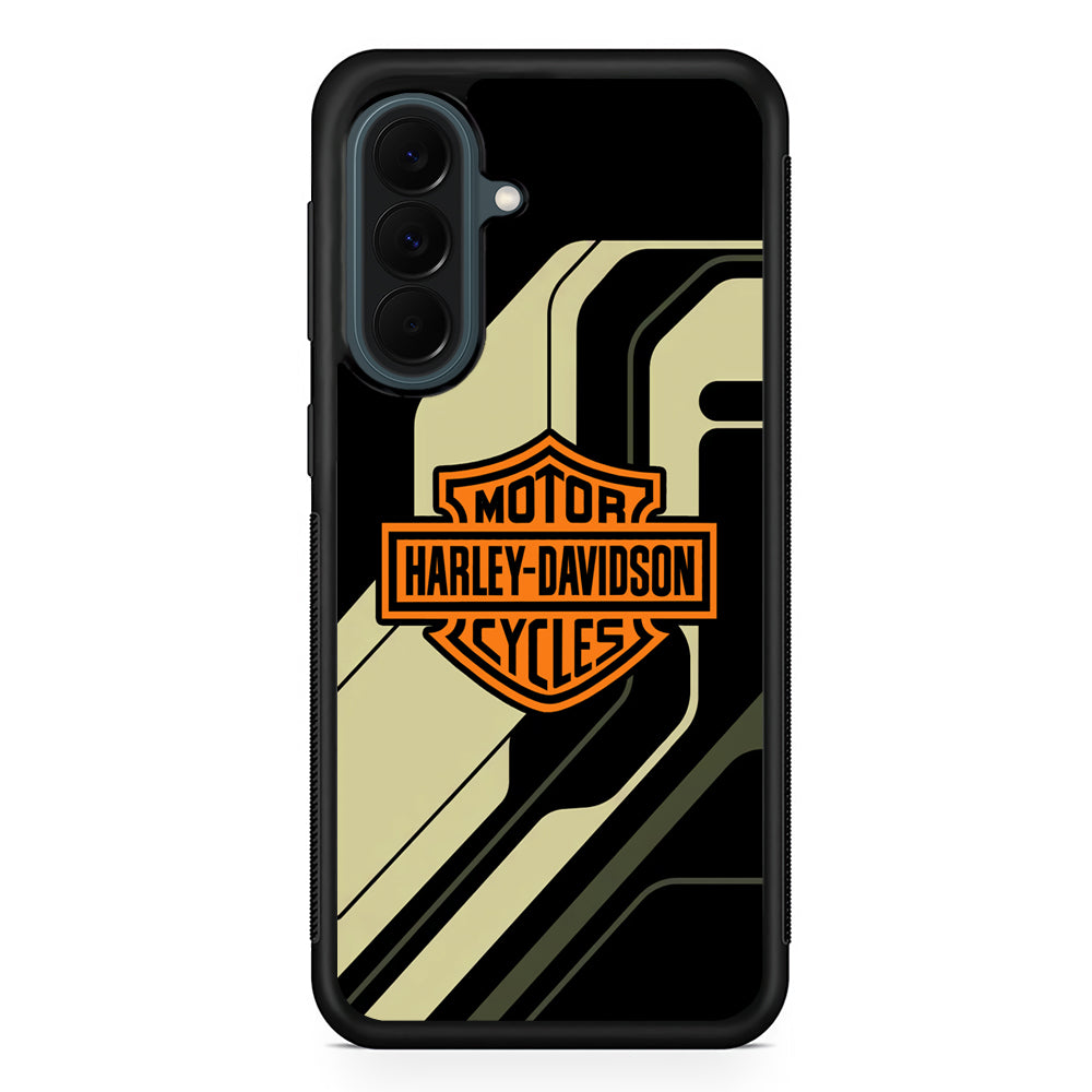 Harley Davidson Line Of System Samsung Galaxy A37 Case | Samsung Galaxy A37 Rubber Phone Case