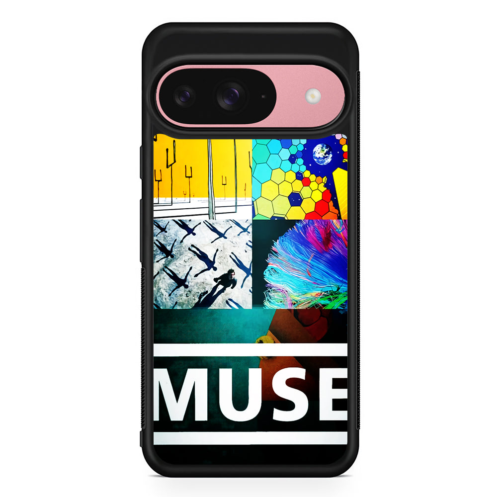 Muse Cover Album Google Pixel 9 Case | Google Pixel 9 Protective Rubber Case