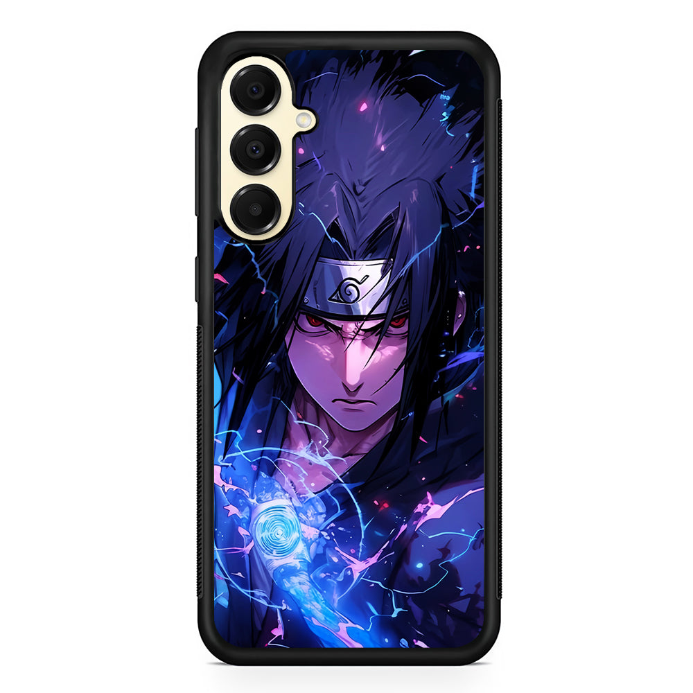 Uchiha Sasuke Serious mode Samsung Galaxy A16 Case | Slim Rubber Samsung Galaxy A16 Case