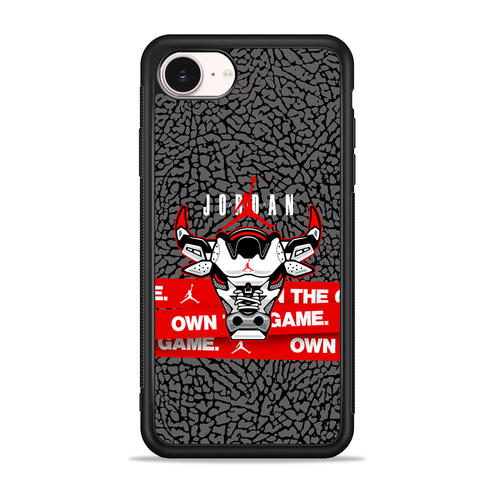 Air Jordan The Bull Head iPhone 17e Case - Silicone Case