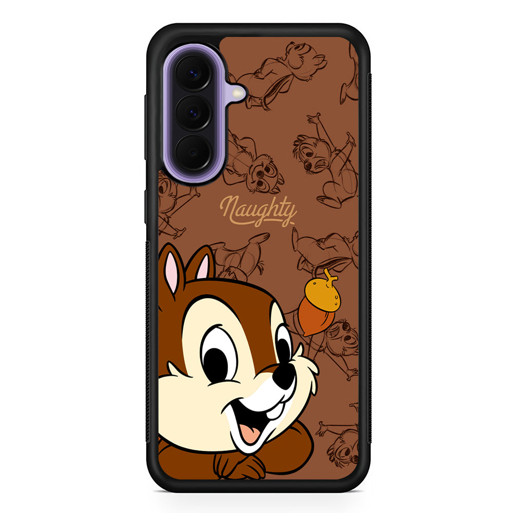 Chip N Dale Naughty Person Samsung Galaxy A57 Case | Slim Samsung Galaxy A57 Rubber Case