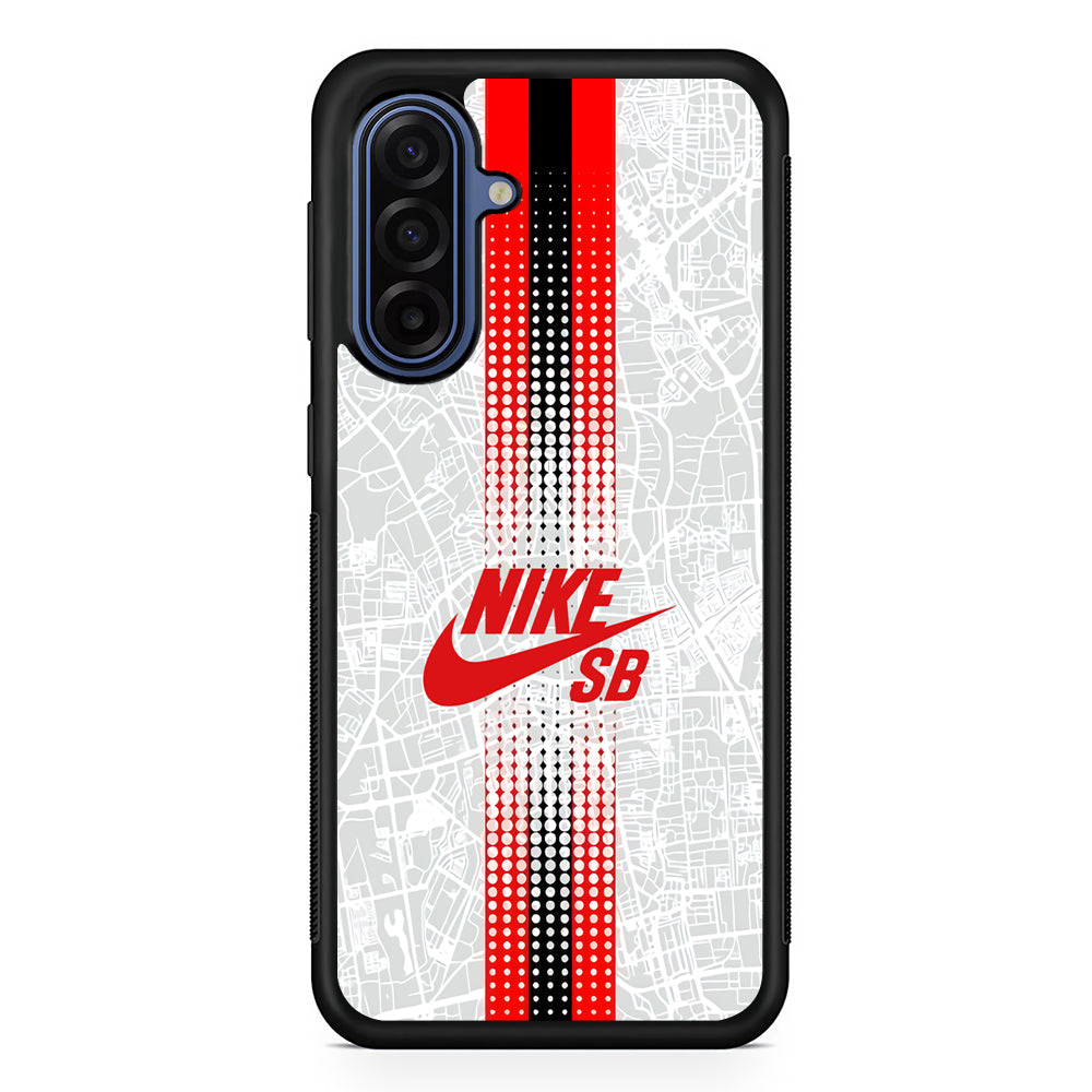 Nike SB in Town Map Samsung Galaxy A17 Case | Samsung Galaxy A17 Protective Rubber Case
