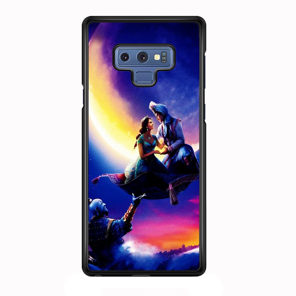 Aladdin Art Samsung Galaxy Note 9 Case-Rubber / Black (2D Case)-Xtracase