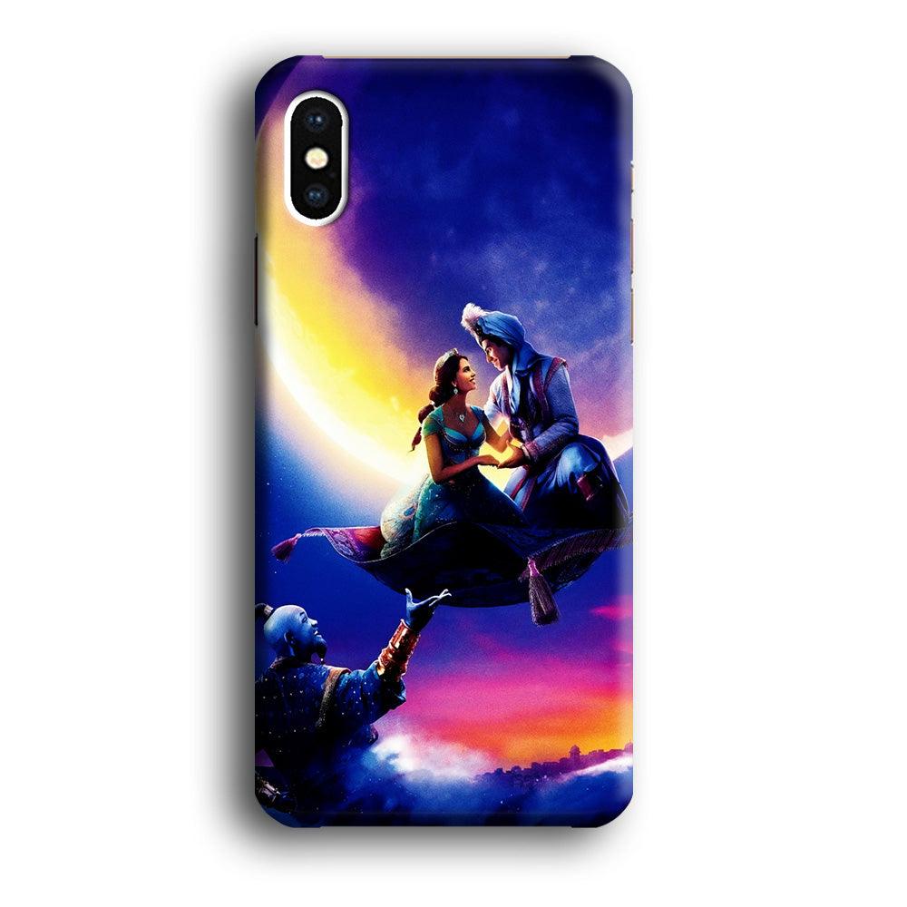 Aladdin Art iPhone Xs Case-Plastic / Full Wrap (3D Case)-Xtracase
