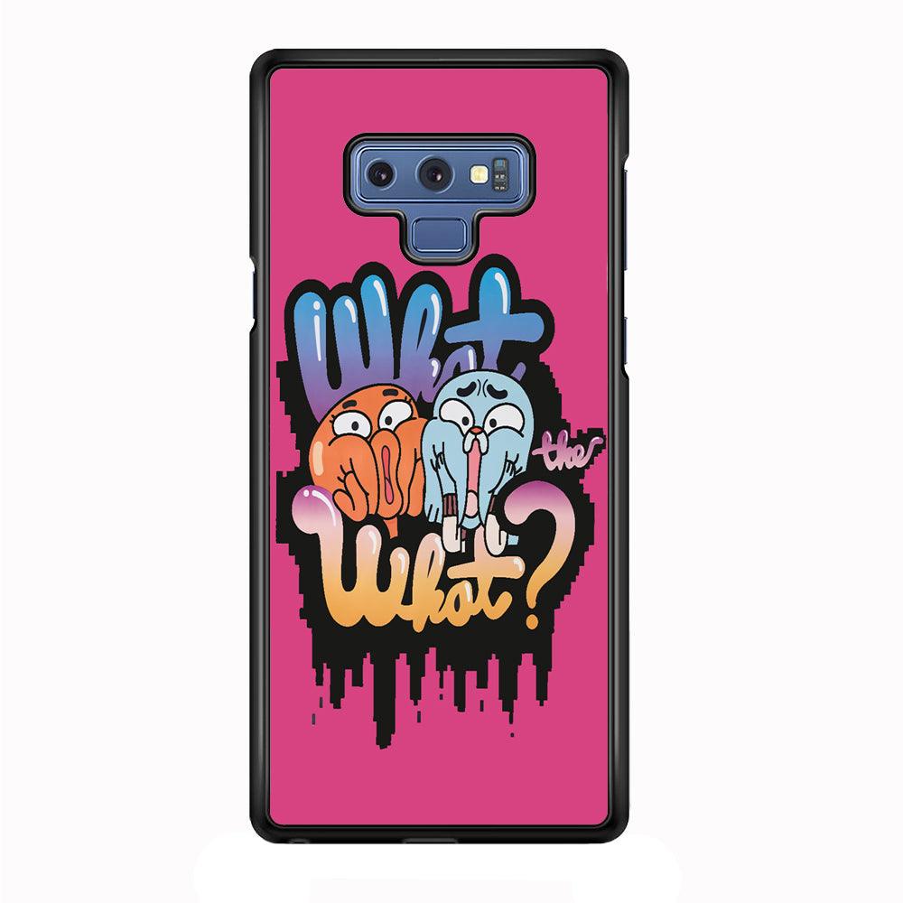 Amazing World of Gumball Samsung Galaxy Note 9 Case-Plastic / Full Wrap (3D Case)-Xtracase