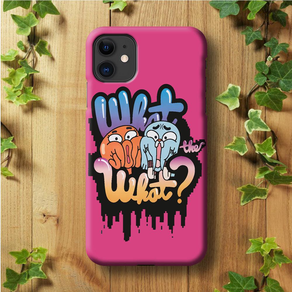 Amazing World of Gumball iPhone 11 Case-Plastic / Full Wrap (3D Case)-Xtracase