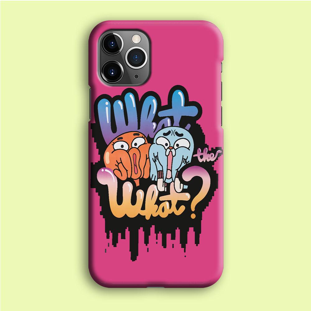 Amazing World of Gumball iPhone 12 Pro Case-Plastic / Full Wrap (3D Case)-Xtracase