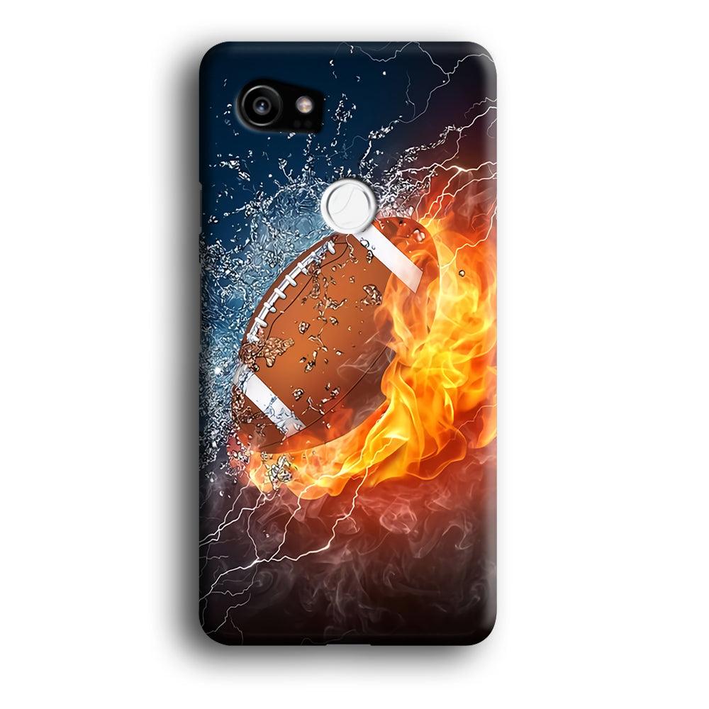 American Football Ball Cool Art Google Pixel 2 XL 3D Case-Xtracase
