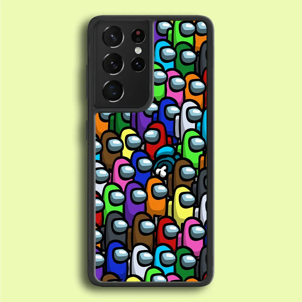 Among Us Impostor Samsung Galaxy S25 Ultra Case-Plastic / Full Wrap (3D Case)-Xtracase