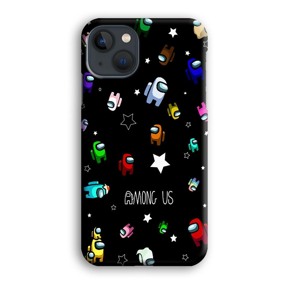 Among Us Star iPhone 13 Pro Case-Plastic / Full Wrap (3D Case)-Xtracase
