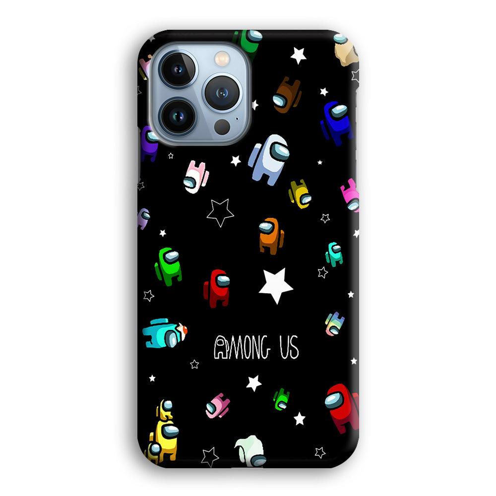 Among Us Star iPhone 13 Pro Max Case-Plastic / Full Wrap (3D Case)-Xtracase