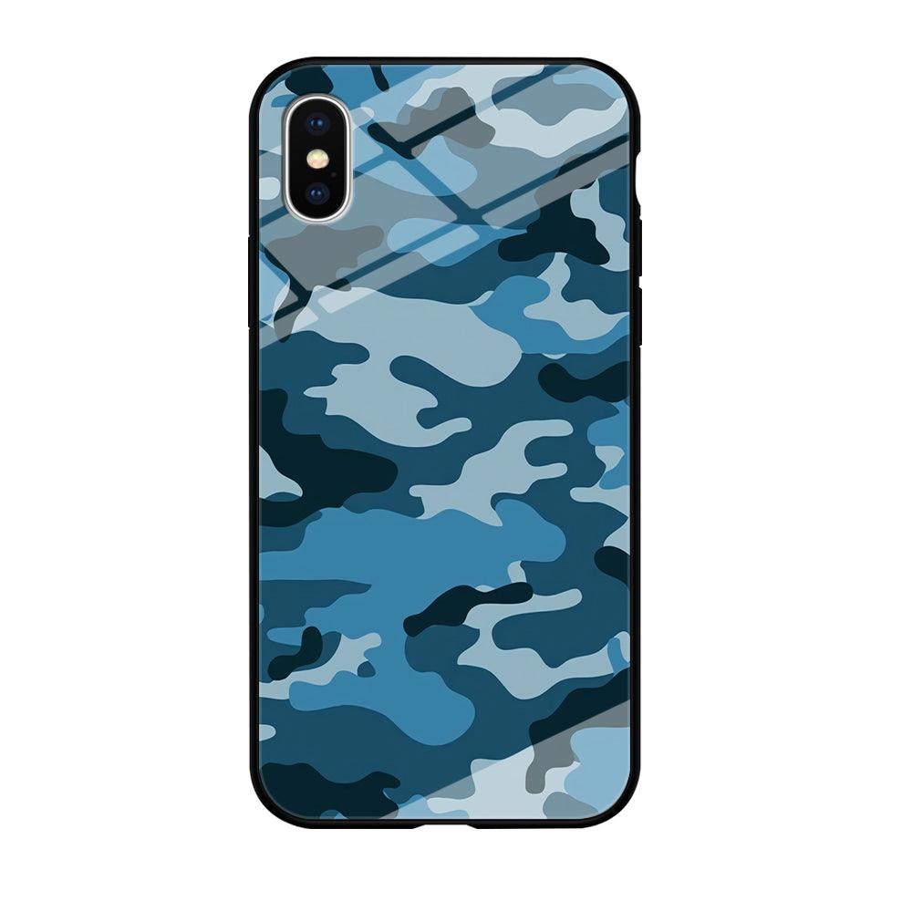 Army Pattern 001 iPhone Xs Max Case-Tempered Glass Case-Xtracase