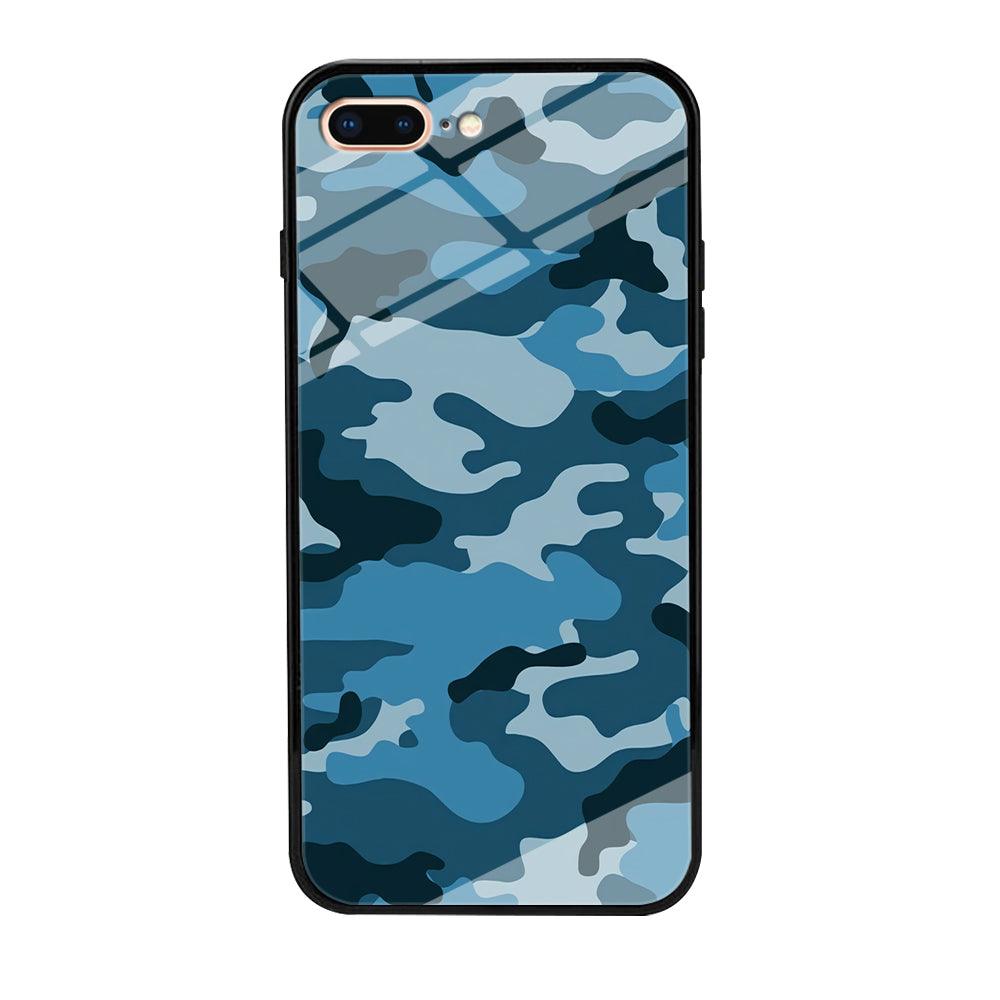 Army Pattern 001 iPhone 8 Plus Case-Tempered Glass Case-Xtracase