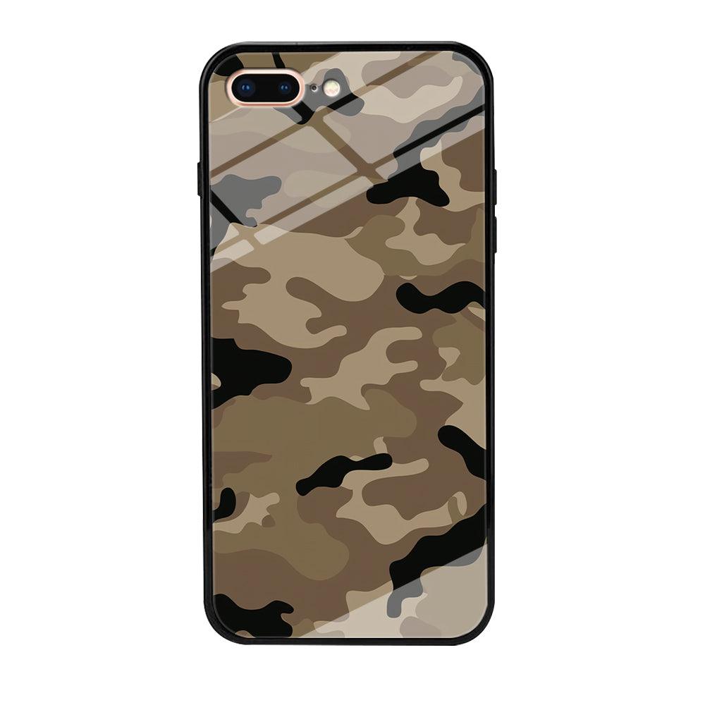 Army Pattern 002 iPhone 7 Plus Case-Tempered Glass Case-Xtracase