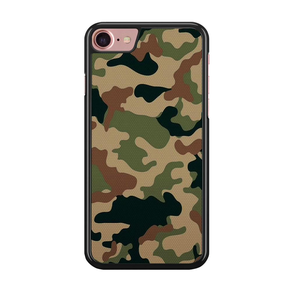 Army Pattern 003 iPhone 8 Case-Plastic / Full Wrap (3D Case)-Xtracase