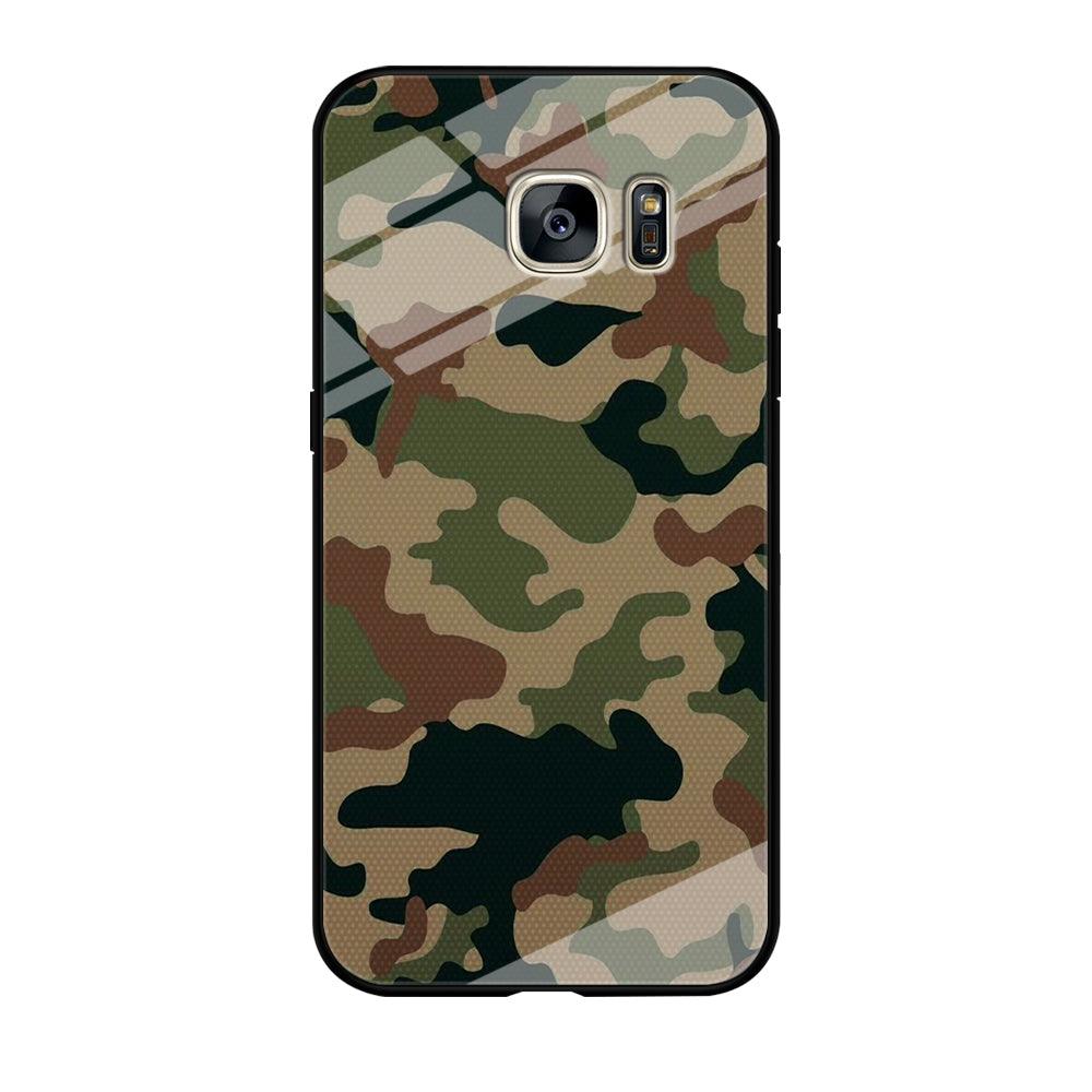 Army Pattern 003 Samsung Galaxy S7 Edge Case-Tempered Glass Case-Xtracase