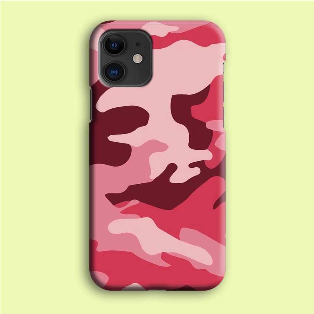 Army Pattern 004 iPhone 12 Mini Case-Plastic / Full Wrap (3D Case)-Xtracase